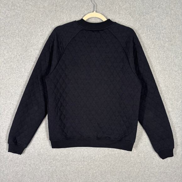 Sovereign Code Jacket Mens Medium Navy Princeton Quilted Bomber Varsity Jersey** - Picture 7 of 10